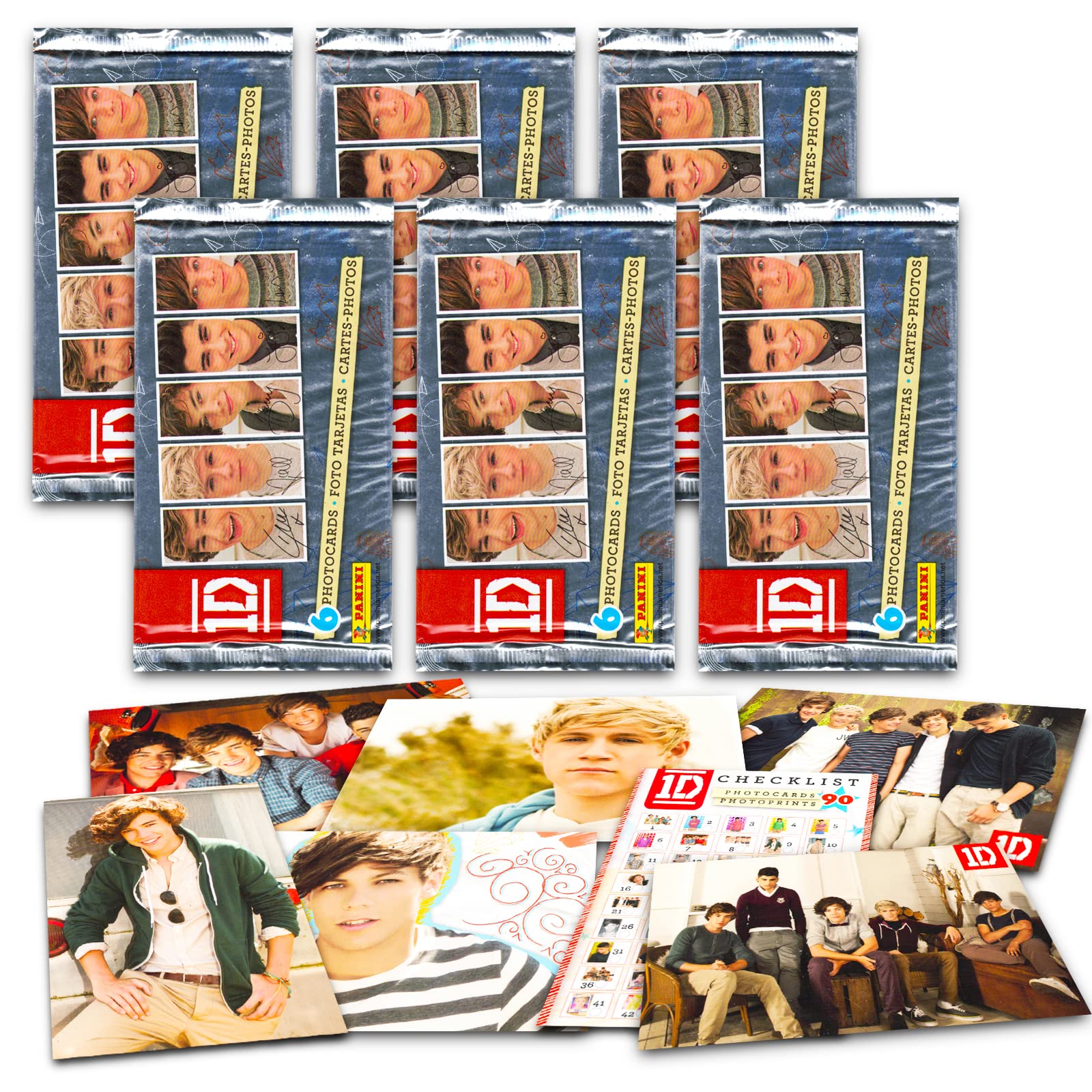 One Direction Blind Bag Fan Packs Bundle Set 6 Pack Collectible